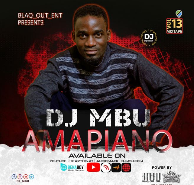 Audio |  Dj Mbu Amapiano Vol 13 ft Diamond Platnumz, Deep London, Lava Lava, Mbosso and Zuchu | Download MP3